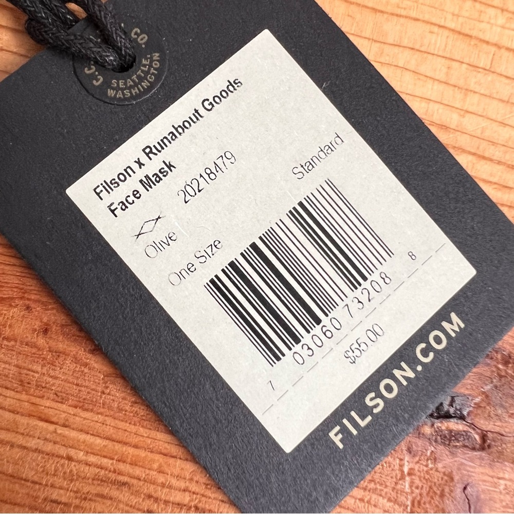Filson Dust Masks | Made in USA | Bundle of Two - Picture 5 of 5